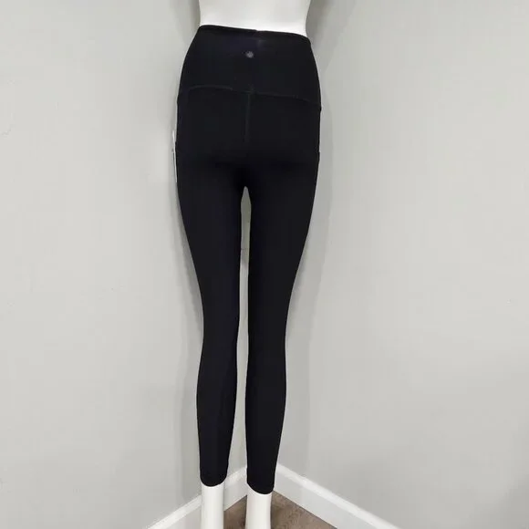 Yogalicious Rib Tribeca Super High Rise 7/8 Tight Leggings - Picture 3 of 8